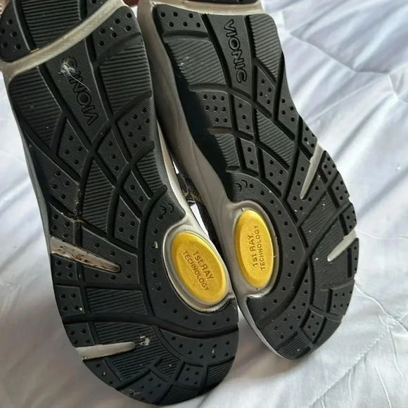 Vionic Sunset Gray Fabric Adjustable Mary Jane Athletic Sneaker 8.5 - Picture 7 of 7